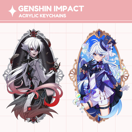 [IN-STOCK] Genshin Impact Arlefuri acrylic charms