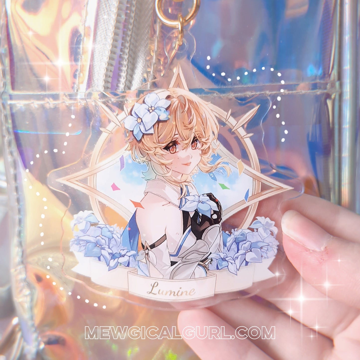 [PRE-ORDER] Genshin Impact Lumine and Aether keychains