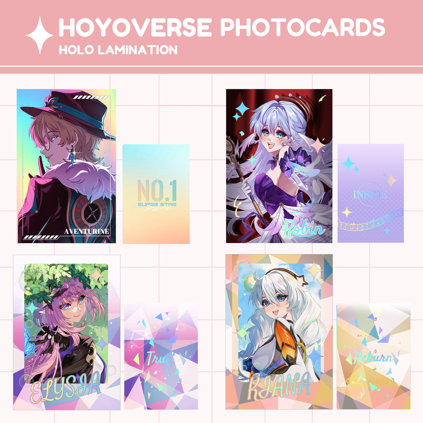 [PRE-ORDER] hoyoverse photocards