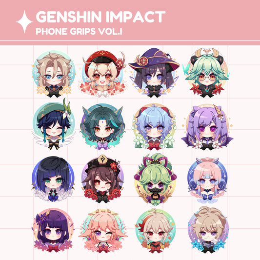 [PRE-ORDER] VOL. I Genshin Impact phone holders